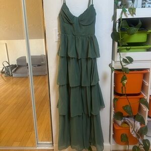 Birdy Grey Olive Green Gown